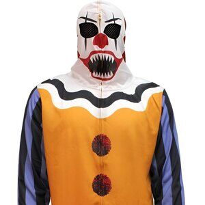 NEW M 38-40 Men's Full Zip Scary Clown (IT?) Character Hoodie
